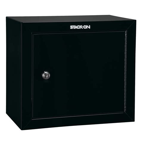 stack-on gcb-500 steel pistol/ammo cabinet black|Compact Pistol / Ammo Cabinet .